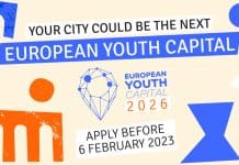 Applications open for the European Youth Capital 2026 Flyer of the European Youth Capital open call