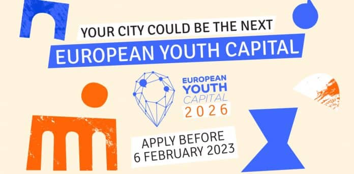 Flyer of the European Youth Capital open call