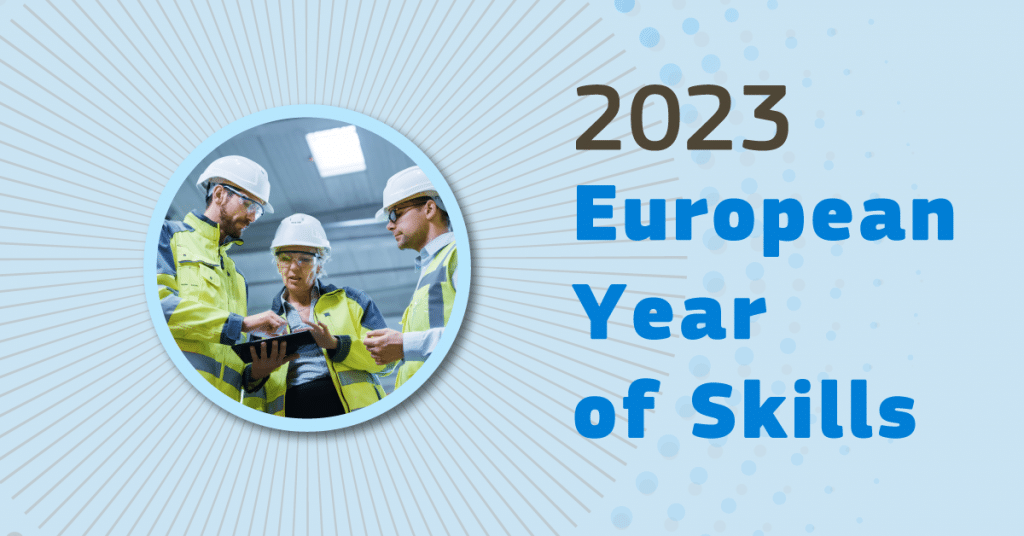 The European Year of Skills 2023 flyer
