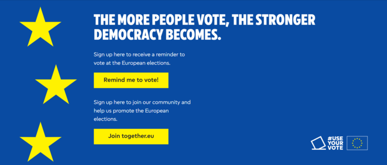 together.eu: Engaging Young People and Creating Partnerships in the Run-up to the European Elections