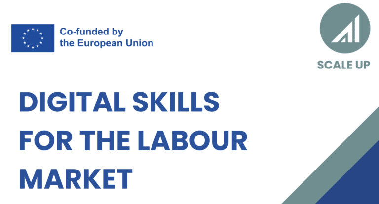 SCALE UP | A learning module on Digital Skills for the Labour Market