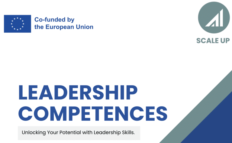 SCALE UP | A learning module on Leadership Competences
